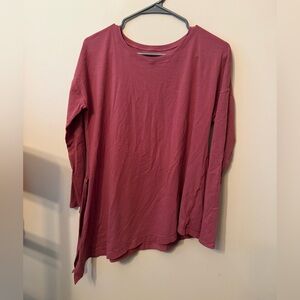 VGUC Lululemon To The Point Long Sleeve Shirt With Tie